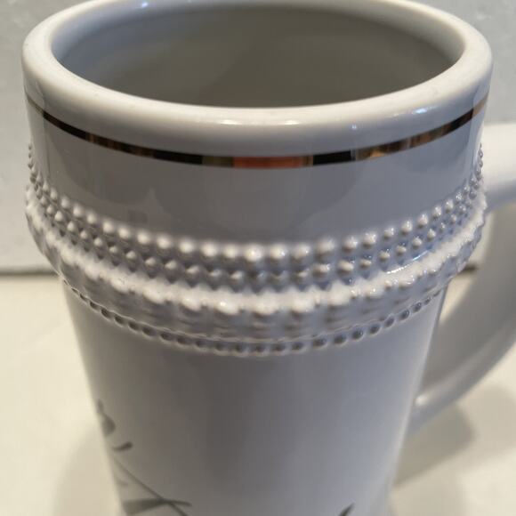 Father of the Bride White Beer Mug Stein 6.75" Orca Coatings - Picture 4 of 6